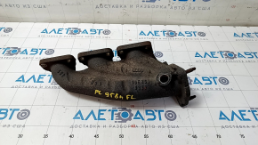 Exhaust manifold left Porsche Cayenne 958 11-17 Hybrid