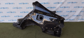 Quarter wing rear left Lexus ES300h ES350 13-18 black, pokes
