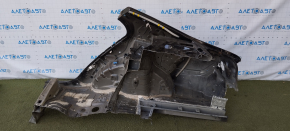 Quarter wing rear right Lexus ES300h ES350 13-18 black, made, changeable panel, butts