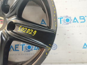 Wheel disk R18 5x130 Porsche Cayenne 958 11-14 black, light curb