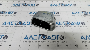 Air duct for central console, 2nd row of seats, left, Porsche Cayenne 958 11-14, chrome