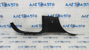 Door sill trim rear left Porsche Cayenne 958 11-14 black, scratches