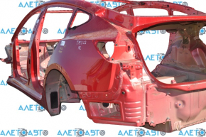 Quarter wing rear left Tesla Model 3 21- on body, red PPMR