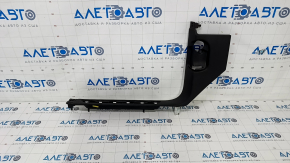 Door sill trim front left Porsche Cayenne 958 11-14 black, scratches
