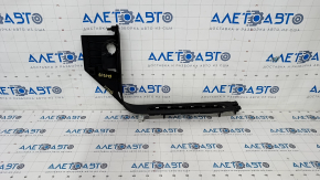 Door sill trim front left Porsche Cayenne 958 11-14 black, scratches