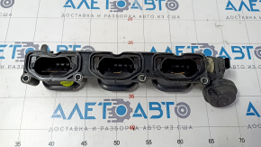 Collector intake lower part left Porsche Cayenne 958 11-17 Hybrid