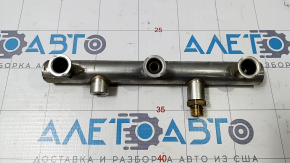 Fuel rail left Porsche Cayenne 958 11-17 Hybrid without sensor
