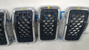 Radiator grill grill Jeep Cherokee KL 19-rest, chrome, set of 7 pcs.