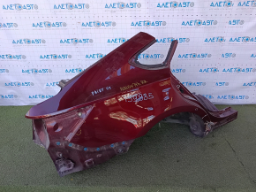Quarter wing rear right Toyota Avalon 13-18 red, dented, torn, bumps, painted