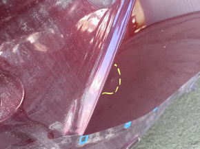 Quarter wing rear right Toyota Avalon 13-18 red, dented, torn, bumps, painted