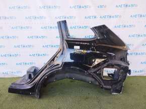 Quarter wing rear left Porsche Cayenne 958 11-14 black, pokes