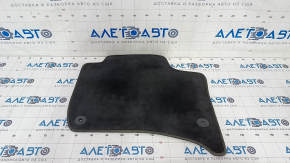 Floor mat rear right Porsche Cayenne 958 11-14 cloth black
