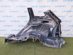 Quarter wing rear right Porsche Cayenne 958 11-14 black, dented, bumps
