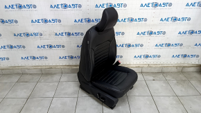 Passenger seat Ford Fusion mk5 17-20 with airbag, leather black, electric, heated