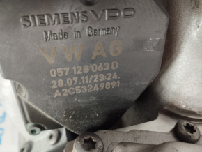 Compressor assembly Porsche Cayenne 958 11-17 Hybrid with throttle valves and intercoolers
