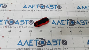 Key Porsche Cayenne 958 11-17 red, scratches, worn