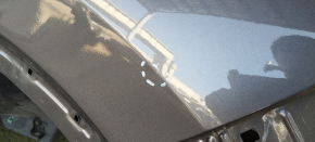 Quarter wing rear left Honda CRV 17-22 graphite, pokes