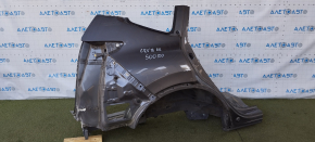 Quarter wing rear right Honda CRV 17-22 graphite, pokes