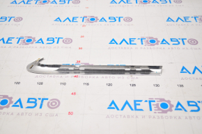 Rear window trim left Audi A4 B8 08-16 sedan chrome, rubbed