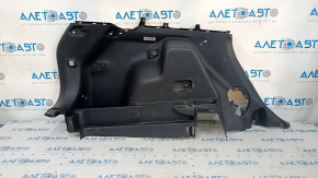 Left arch trim Jeep Cherokee KL 19 - black, under the electric cover, scratches, whitened plastic