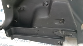 Left arch trim Jeep Cherokee KL 19 - black, under the electric cover, scratches, whitened plastic