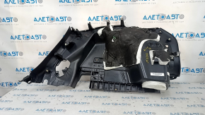 Left arch trim Jeep Cherokee KL 19 - black, under the electric cover, scratches, whitened plastic