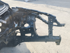 Front left quarter Porsche Cayenne 958 11-14 pre-rest, black on the body, bumps