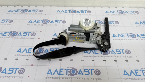 Driver's seat belt Ford Fusion mk5 17-20 black, with tensioner, driftwood, for dry cleaning
