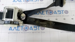 Driver's seat belt Ford Fusion mk5 17-20 black, with tensioner, driftwood, for dry cleaning