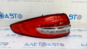 Outer wing light left Ford Fusion mk5 17-20 worn
