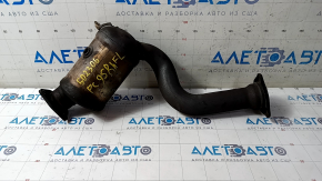 Intake pipe with catalytic converter left first Porsche Cayenne 958 11-17 Hybrid
