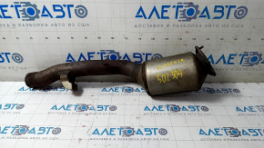 Intake pipe with catalytic converter right second Porsche Cayenne 958 11-17 Hybrid broken bolt