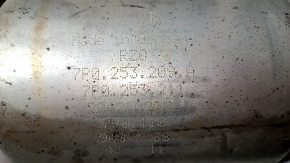 Intake pipe with catalytic converter right second Porsche Cayenne 958 11-17 Hybrid broken bolt