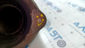 Intake pipe with catalytic converter right second Porsche Cayenne 958 11-17 Hybrid broken bolt