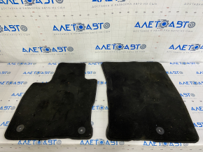 Set of floor mats for Ford Escape MK4 20-22 cloth black, dry cleanable