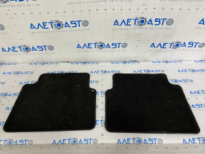 Set of floor mats for Ford Escape MK4 20-22 cloth black, dry cleanable