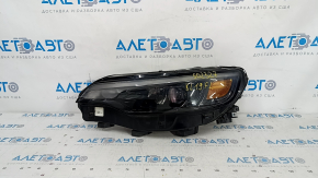 Headlight front left bare Jeep Cherokee KL 19- LED, without block, without fastening, sand, driftwood