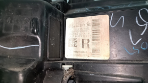 Headlight front right bare Jeep Cherokee KL 19- LED, without block, without fastening, sand, driftwood