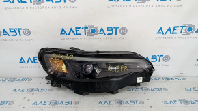 Headlight front right bare Jeep Cherokee KL 19- LED, without block, without fastening, sand, driftwood