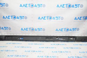 Longitudinal roof rail left Dodge Durango 11-24 with seal, with chrome trim, without cross rail, without 2 plugs, butts on chrome