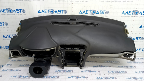 Torpedo front panel with AIRBAG Ford Fusion mk5 13-20 under start-stop, black overlays, scratches on overlays