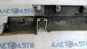 Right threshold Ford Fusion mk5 13-20 white, scratches, broken crepe, dented crepe, tear