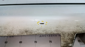 Right threshold Ford Fusion mk5 13-20 white, scratches, broken crepe, dented crepe, tear