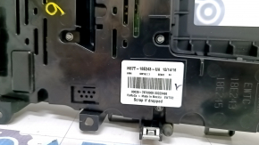 Ford Fusion mk5 13-20 SYNC Radio Control Panel 1 Coating Defect