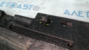 Dodge Durango 14-17 Front Bumper Absorber Cracks, Cracked Fasteners