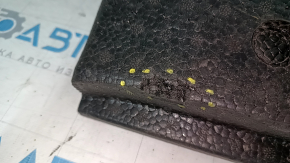 Dodge Durango 14-17 Front Bumper Absorber Cracks, Cracked Fasteners