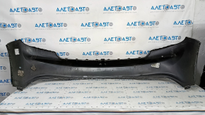 Bumper front bare upper part Dodge Durango 14-20 black, pressed, tear, broken fastener