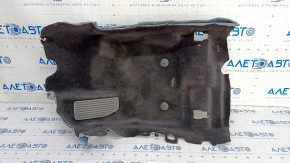 Floor covering front left Ford Fusion mk5 13-20 black, wiped