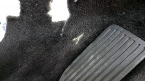 Floor covering front left Ford Fusion mk5 13-20 black, wiped