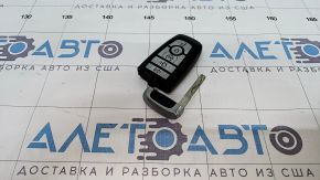 Key smart Ford Fusion mk5 17-20 5 buttons, for autostart, scratches